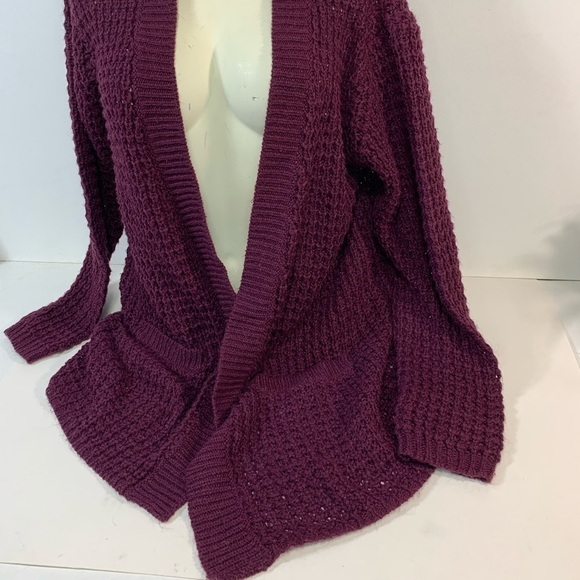 Jacqueline De Yong Open Knit Caridgan With Pockets - Picture 2 of 7